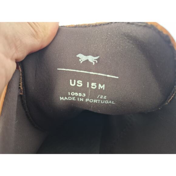 Wolf and Shepherd Crossover Longwing Honey Leather Oxford Dress Shoe Size 15 main image 11